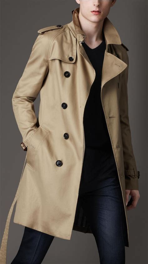 burberry mens full length trench coat|Burberry trench coat removable lining.